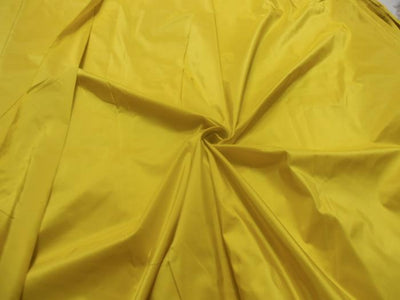 SILK TAFFETA BRIGHT lemon Yellow 54" wide{137 cms} 40 MOMME Taf#214[2]