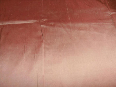 100% PURE SILK DUPIONI FABRIC ICY SANDALWOOD color 54" wide WITHOUT SLUBS DUP170[3]