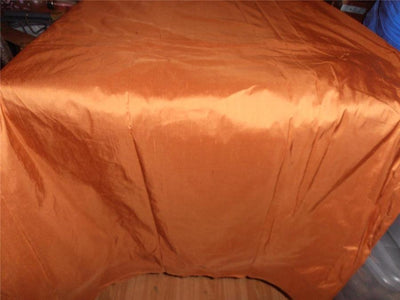 100% PURE SILK DUPION FABRIC SANDALWOOD COLOR 54" wide WITHOUT SLUBS DUP115[1]/131[1]