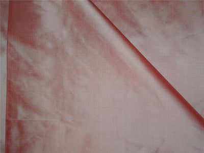 100% PURE SILK DUPION FABRIC PEACH COLOR 54" wide DUP204[1]