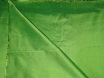 100% PURE SILK DUPIONI FABRIC DARK LEAF GREEN COLOR 54" wide DUP206[1]