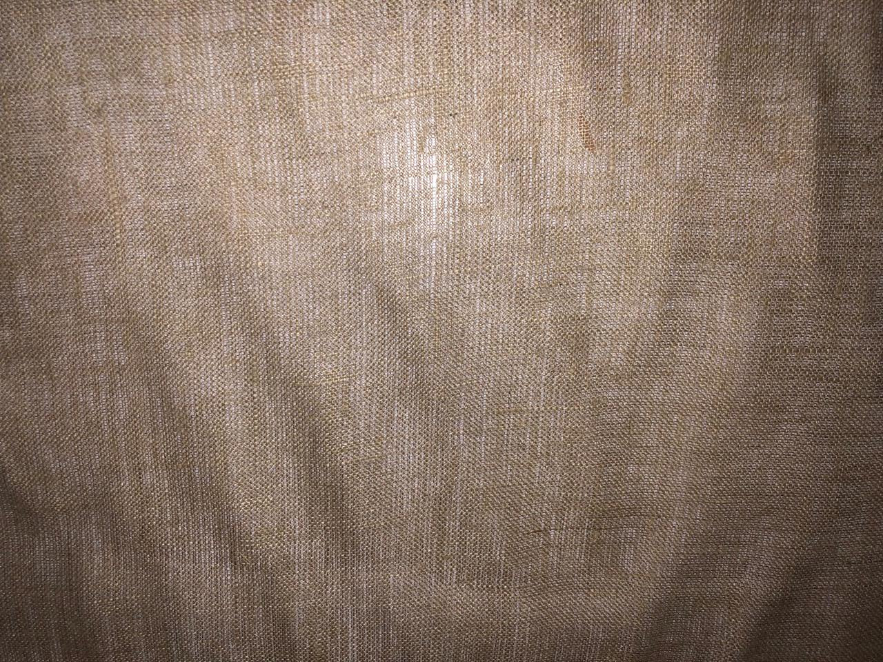 Pure linen fabric Thin 26 momme  59&quot; wide available in natural color ivory and camel [ROLLS]