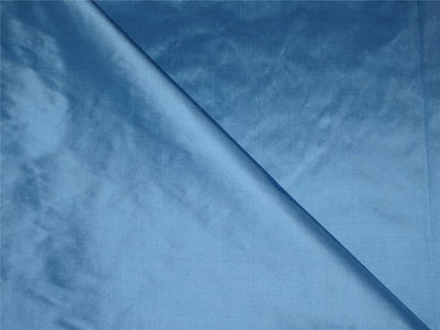 100% Pure SILK Dupioni FABRIC Icy Blue color 54" wide DUP170[4]