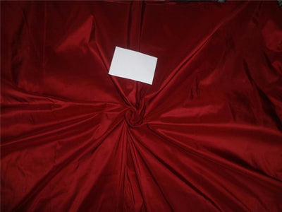 50 yards of SILK TAFFETA FABRIC BLOOD RED COLOR 54" wide TAF44[1]