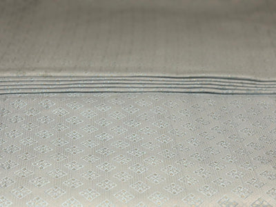 Silk Brocade fabric 44"baby blue  motif with subtle lurex dots  BRO1066[2]