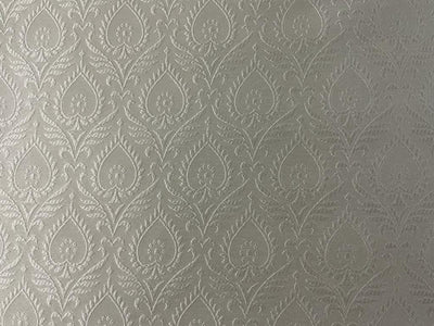 Silk Brocade fabric WHITE 58" wide BRO903[3]