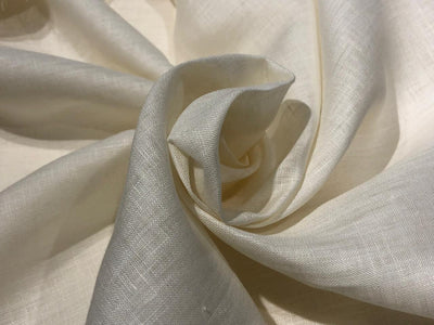 100% linen  80 LEA 58" wide available in 5 colors ivory/blue/taupe/silver grey AND sand