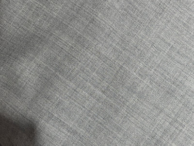 Italian Suiting blended viscose ,poly, acrylic light grey color 58" wide [17605]