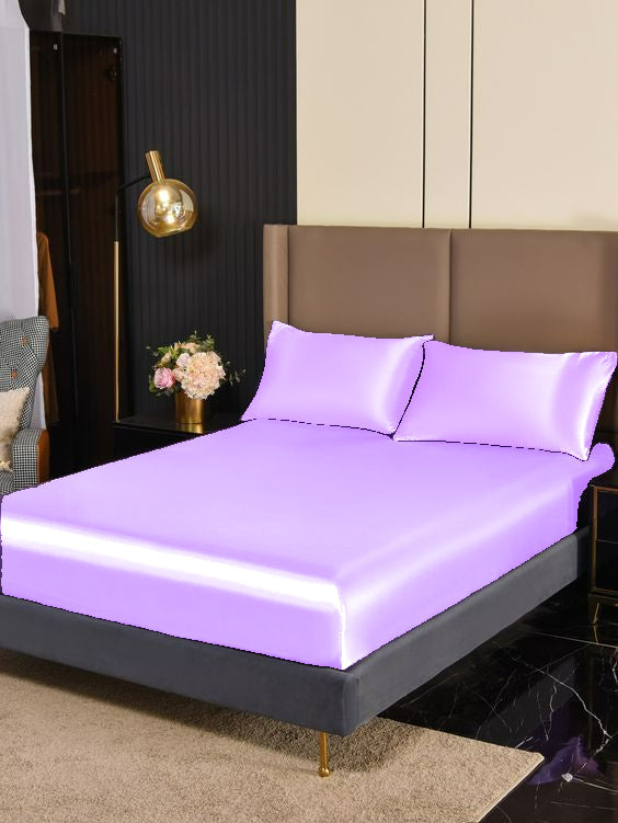 Modal satin bedsheet set