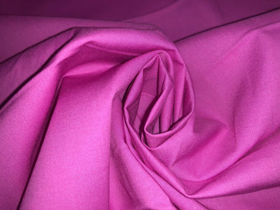 100%  Cotton Poplin MILL DYED   58" WIDE available in 2 colors pink and red by the yard  [rolls]