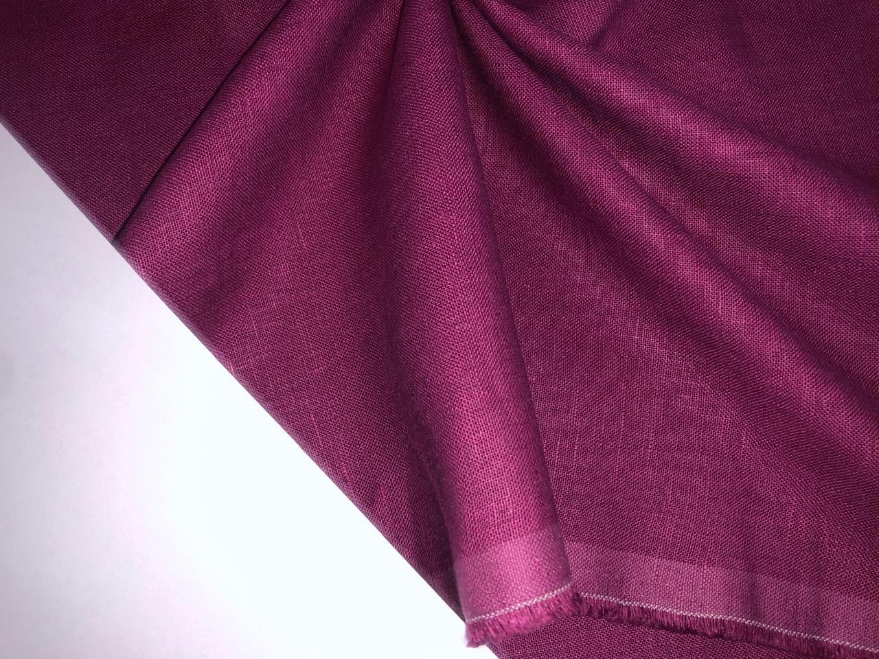 100% Cotton Denim MULBERRY COLOR Fabric 58" wide  AMAZING FOR SHIRTS [17071]