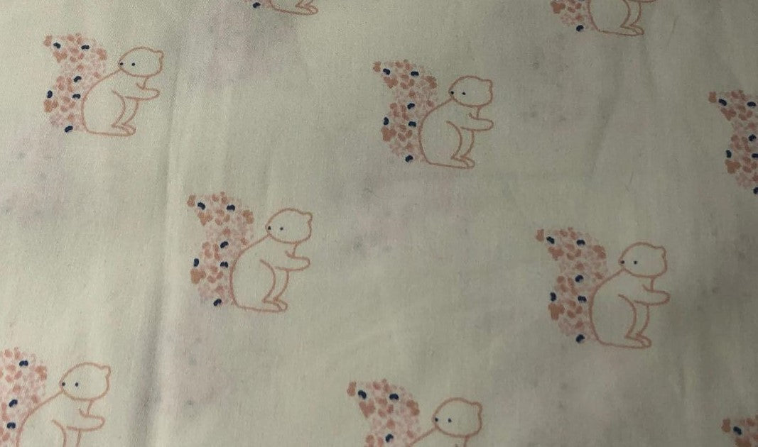 100% Cotton POPLIN PRINT TEDDY PRINT 58" wide [16565]