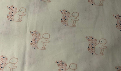 100% Cotton POPLIN PRINT TEDDY PRINT 58" wide [16565]