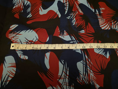 100% Cotton Denim  Fabric 58" wide available in 5 different designs of army prints