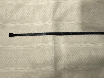 100% Cotton dobby and jacquard dark ivory [17723]