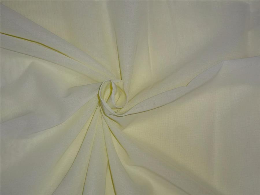 100% cotton rubia voile pastel yellow color 44" wide B2#107[4] [7904]