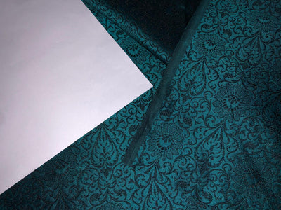 BROCADE MAROON X BLACK COLOUR 44" wide available in 4 colors red,purple,green and blue BRO327[1/2/3/4]