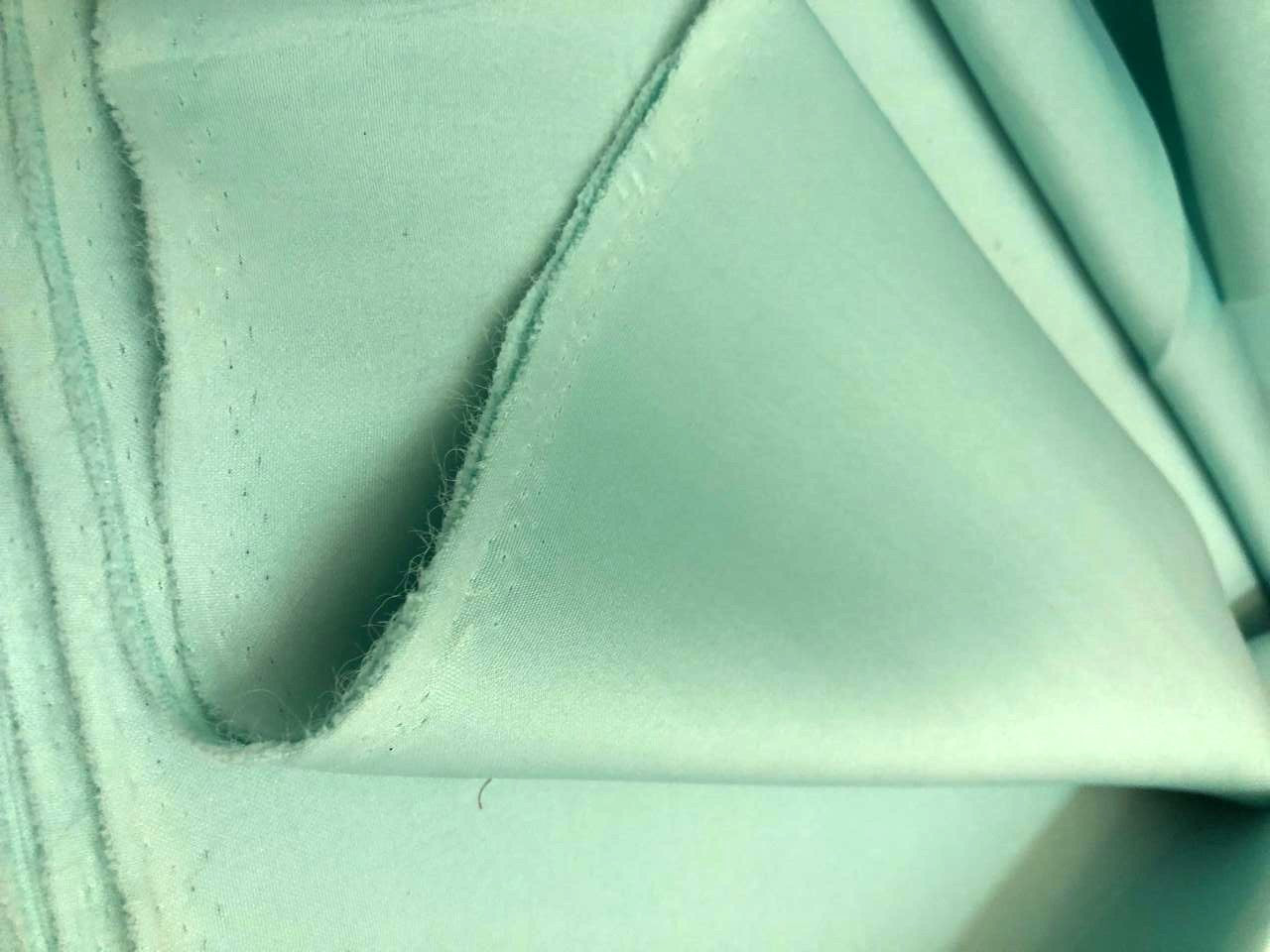 Mint green Color Scuba /Neoprene Lycra fashion wear2 MM thick Dress fabric ~ 58&quot;[12115]
