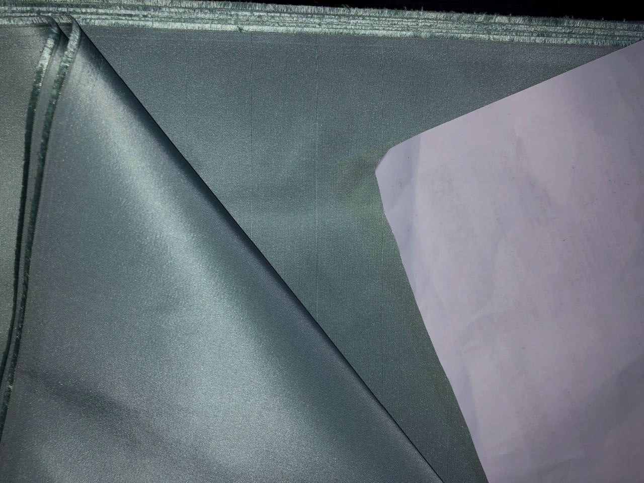 100% Pure SILK TAFFETA FABRIC MINT color 60" TAF335[4]