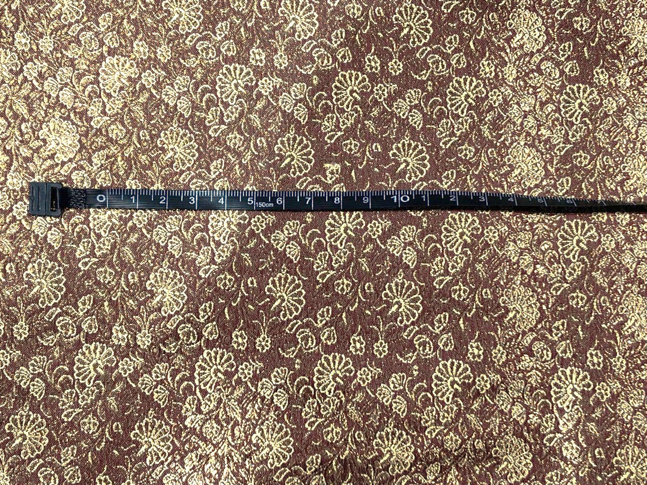 Silk Brocade fabric 44" available in 4 colors dusty peach, glitter burgundy ,peachy orange and dusty mint [BRO1040]