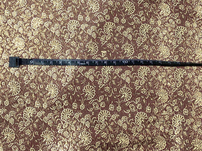 Silk Brocade fabric 44" available in 4 colors dusty peach, glitter burgundy ,peachy orange and dusty mint [BRO1040]