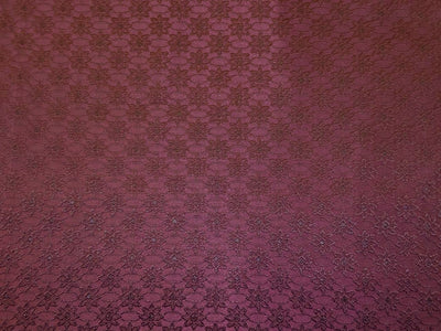 Silk Brocade fabric available in 2 colors navy and dark wine BRO1085[2/3]