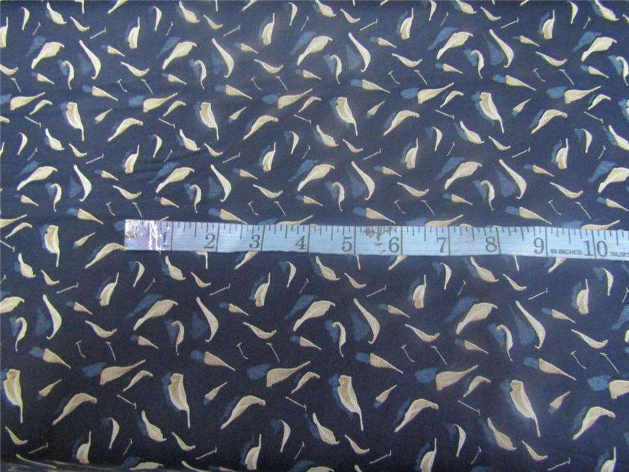 100% COTTON SATIN Navy Color print 58&quot;  wide using Discharge Printing Method
