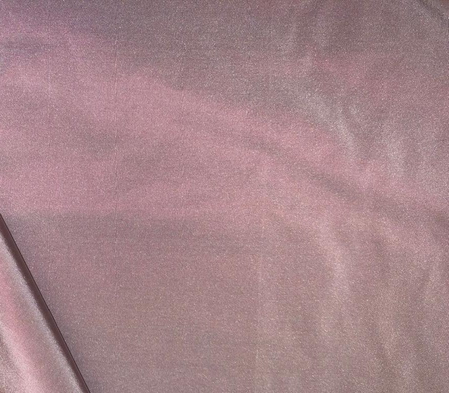 100% pure silk TAFETTA  fabric 2 tone ivory x burgandy [onion pink] TAF348