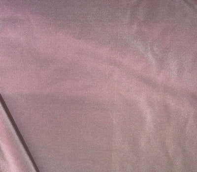 100% pure silk TAFETTA  fabric 2 tone ivory x burgandy [onion pink] TAF348