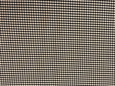 SUITING PLAIDS POLYESTER VISCOSE 58"hounds tooth available in 2 sizes 3 mm and 4 mm [18318/19]