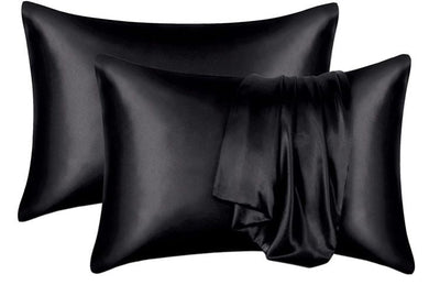 Pure Mulberry Silk Satin Pillow covers ( Set of 2)