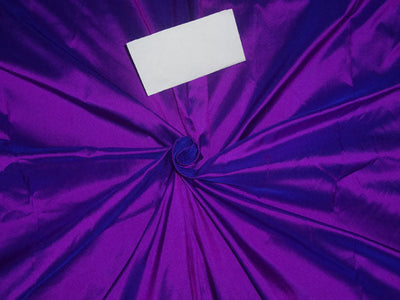 100% Pure Silk Dupion Fabric Purple x Blue color 54" wide DUP224[2]