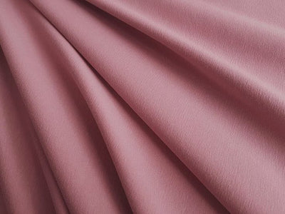 Scuba Suede Knit fabric 59&quot; wide- fashion wear rose pink and rust COLOR REVERSABLE[7827]