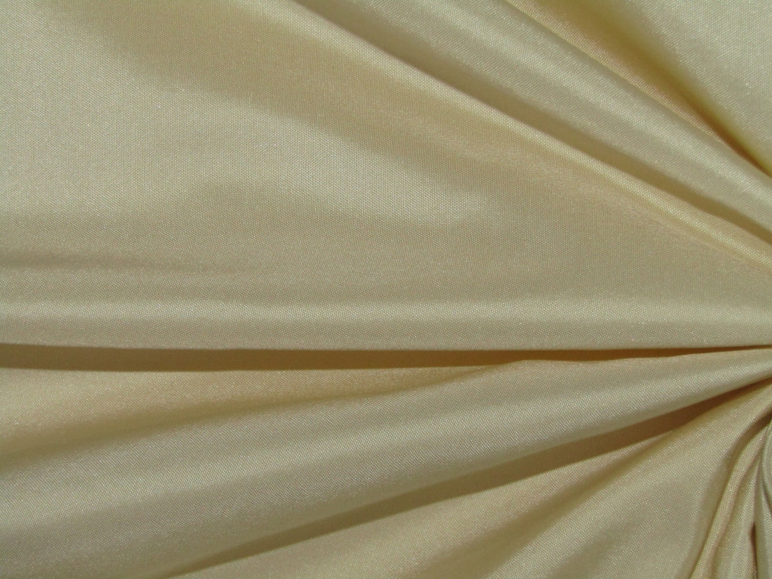 40 mm heavy weight Cream silk taffeta fabric 54&quot; wide*TAF#287