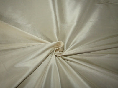 100% Pure SILK Dupioni FABRIC Eggshell color 54" wide DUP168[1]