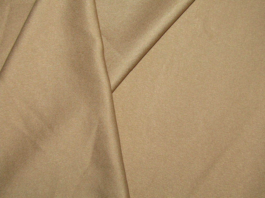 HEAVY CREPE [ Capri crepe fabric with spandex] FABRIC 96% CREPE 4% LYCRA 58" WIDE available in 4 colors sand gold/dusty rose/white and burgandy