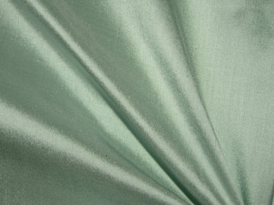 SILK Dupioni FABRIC Light pastel green color 54" wide DUP117[2]