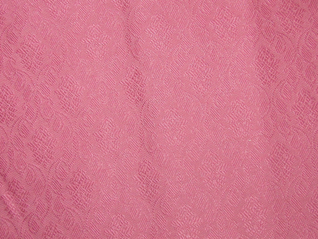 Silk Brocade fabric PINK 44" wide BRO739[2]