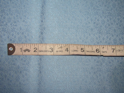 Silk Brocade fabric thunder cloud blue color 44" wide BRO738[3]