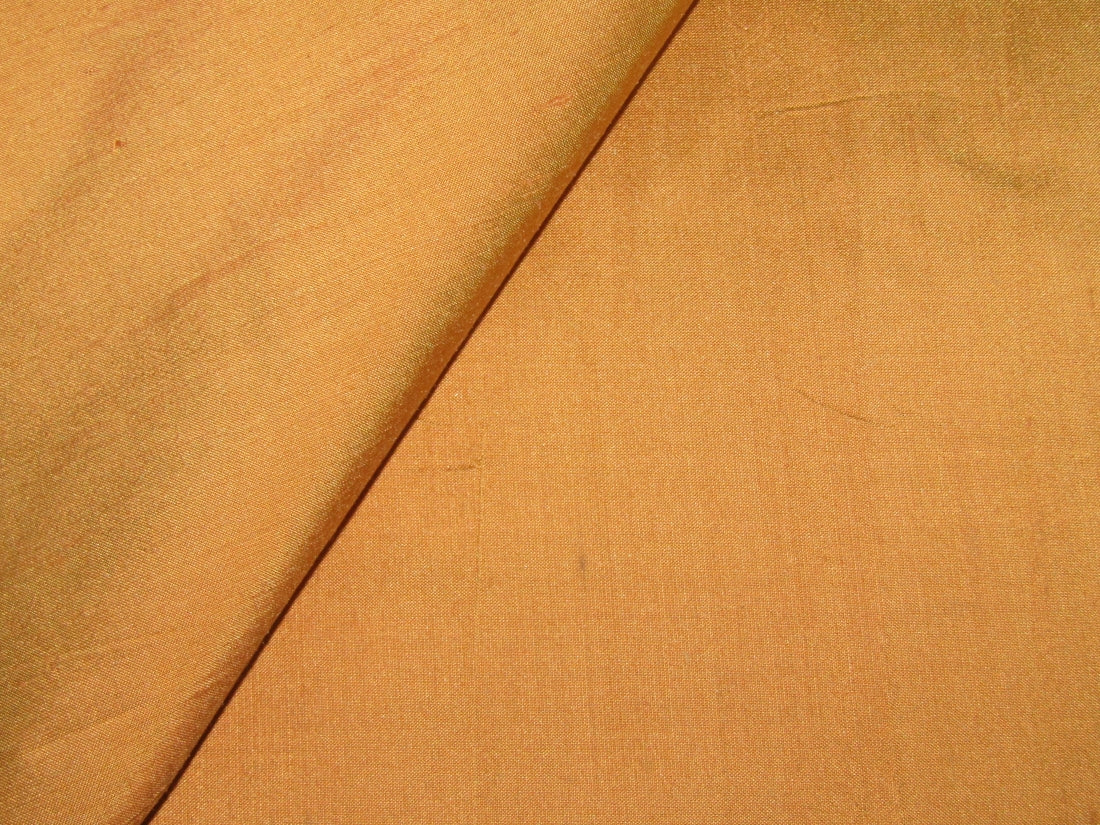 SILK Dupioni fabric Mustard color 54" wide DUP131[3]