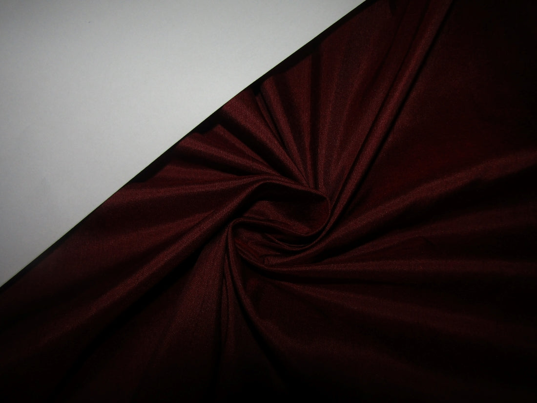 100% PURE SILK DUPION FABRIC WINE COLOR 54" wide DUP131[2]
