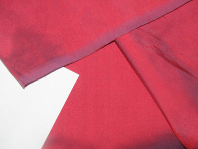 100% PURE SILK DUPION FABRIC RED X BLUE SHOTS color 54" wide DUP6[1]