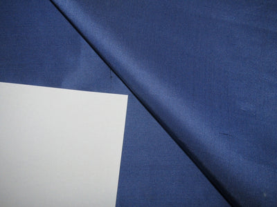 100% PURE SILK DUPIONI FABRIC ELECTRIC BLUE COLOR 54" WIDE DUP166