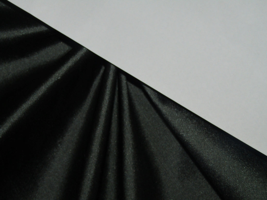 Pure SILK DUPIONI FABRIC Dark Steel Grey color 54" wide DUP162[1]