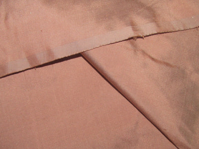 Pure SILK DUPIONI FABRIC Nude Blush color 54" wide DUP164[2]