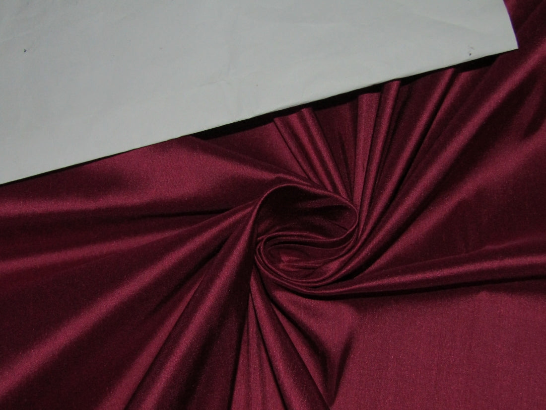 100% Pure silk dupion FABRIC red violet color 54" wide DUP290[1]