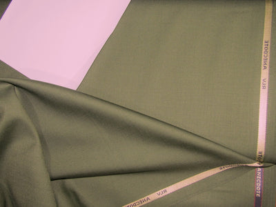 woolen fabric army green colour 58" wide [10476]