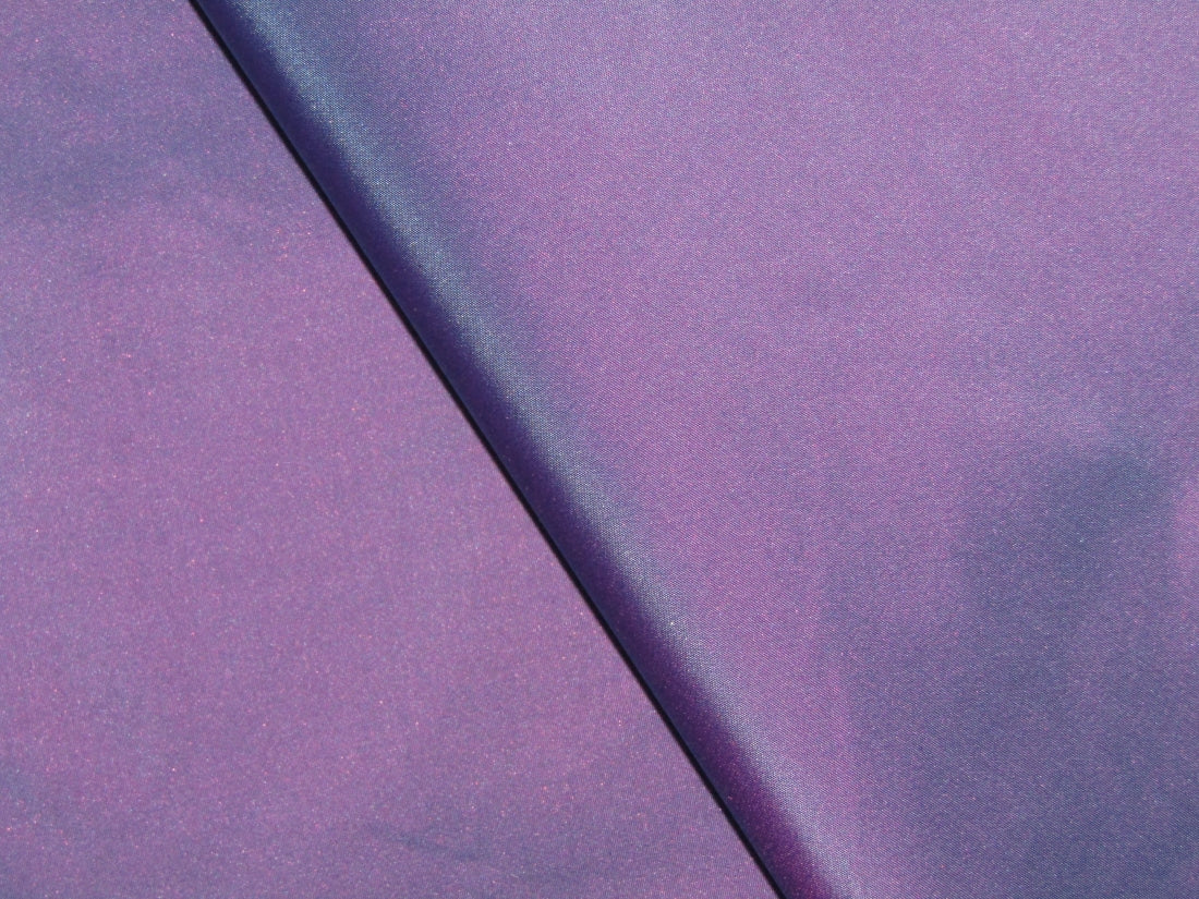 100% Pure SILK TAFFETA FABRIC BLUE X PINK Color 54" wide TAF40[2]