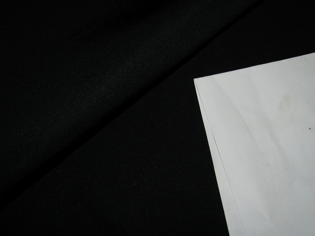 50 yards of SILK TAFFETA FABRIC JET BLACK COLOR 54" WIDE TAF42[1]
