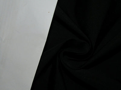 50 yards of SILK TAFFETA FABRIC JET BLACK COLOR 54" WIDE TAF42[1]